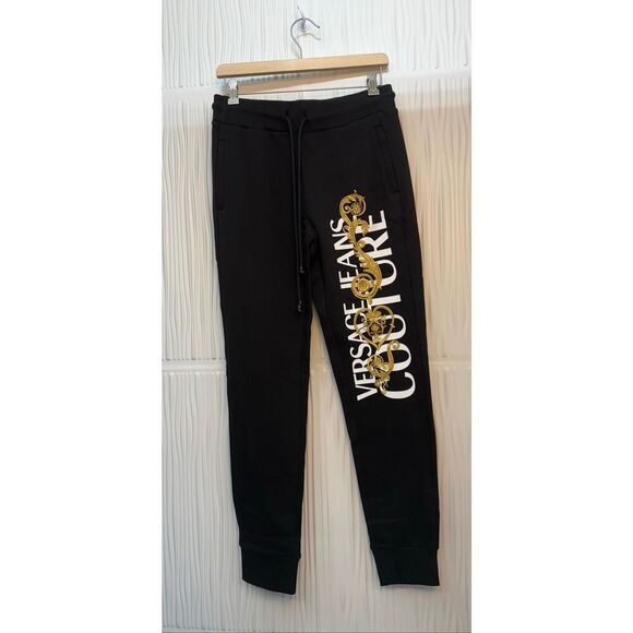 NWT Versace Designer Jogger Sweatpants - AUTHENTIC - $550 MSRP - Picture 1 of 11